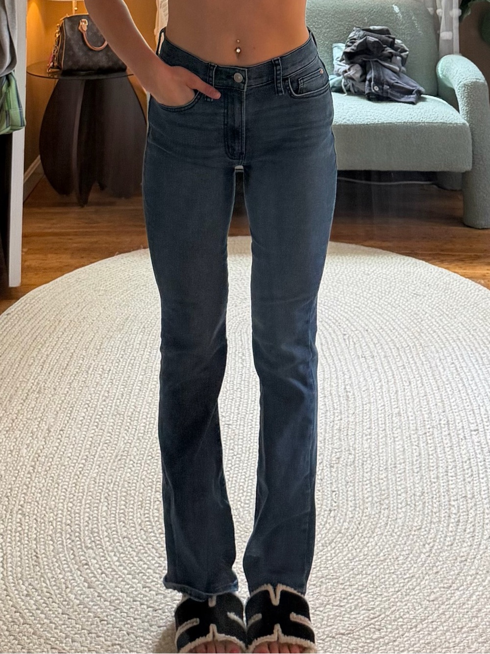 Hudson Blair High Rise Bootcut Jeans